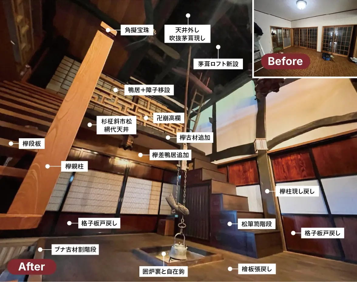 玄関ホールのいにしえがえり